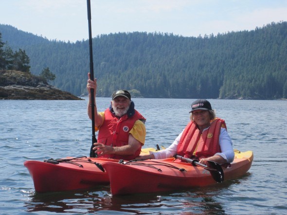 kayaking in desolation sound