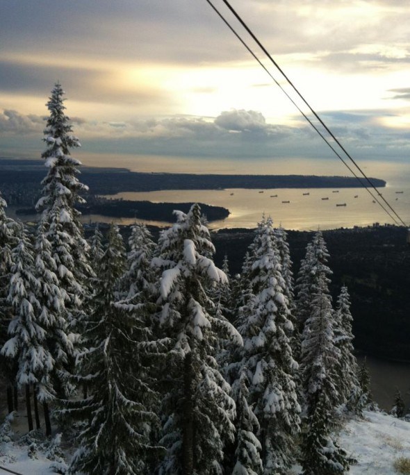 Grouse Mountain's recent snowfall