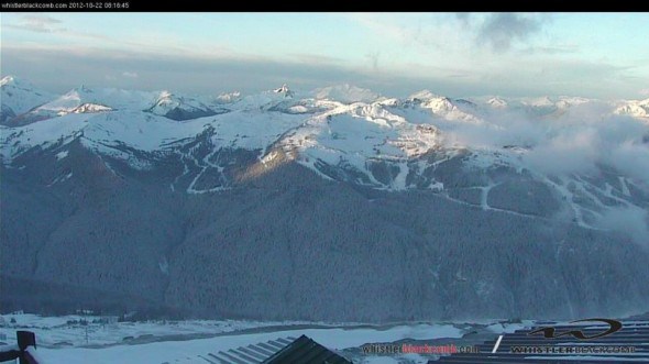 Web cam shot from Whistler Blackcomb