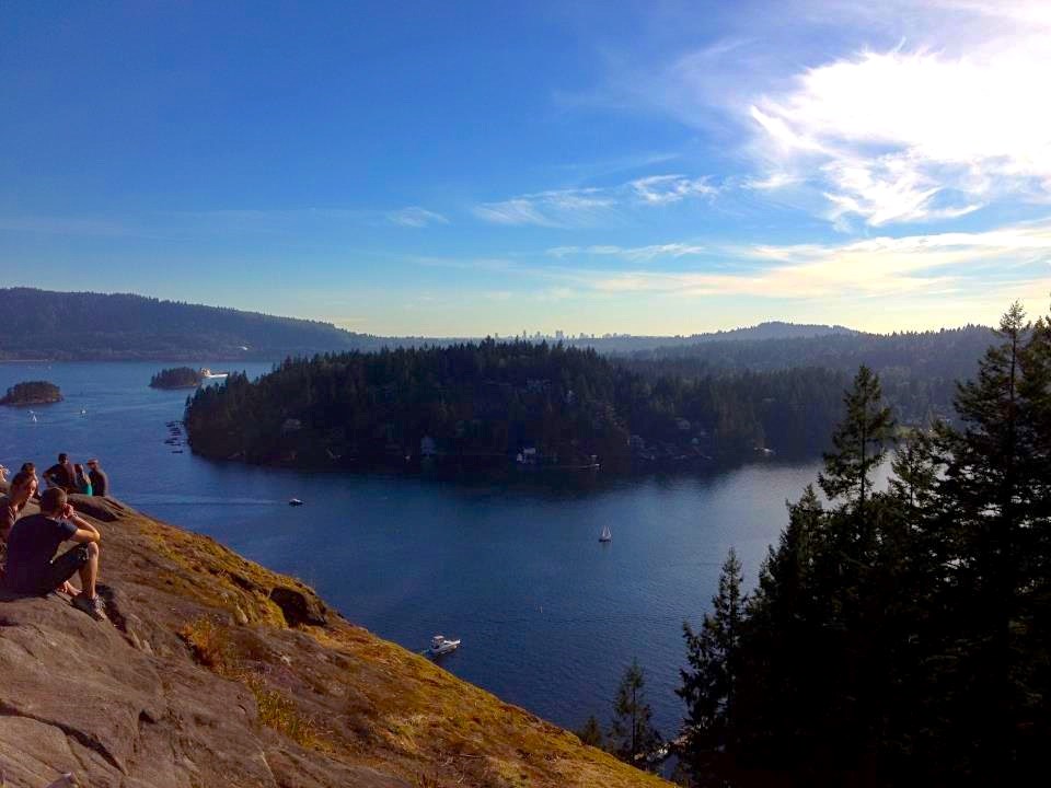 Quarry Rock Vancouver Baden Powell Trail Deep Cove