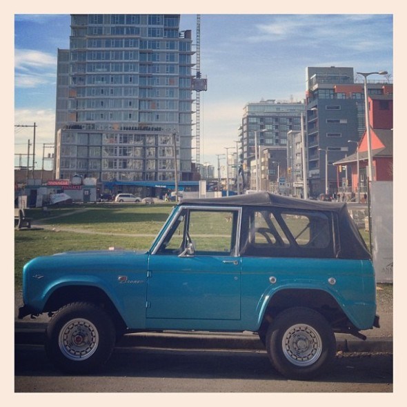 Vintage Ford Bronco.