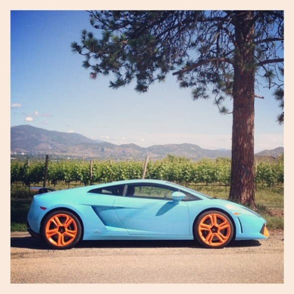 Lamborghini Gallardo LP560-4 with Gulf Racing Paint Scheme