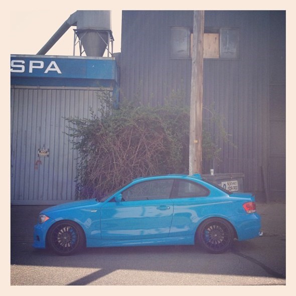 Laguna Seca Blue BMW 135i