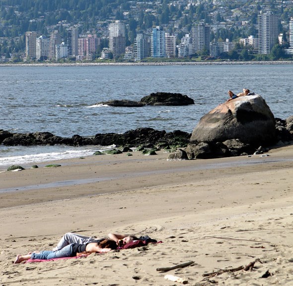 beachgoers