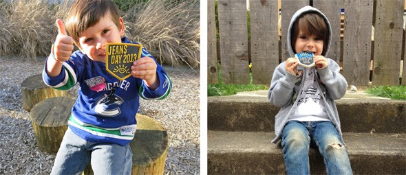  2013 (left) and 2012 (right) Jeans Days with Arlo Kronbauer