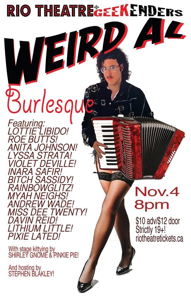 Weird Al Burlesque Poster