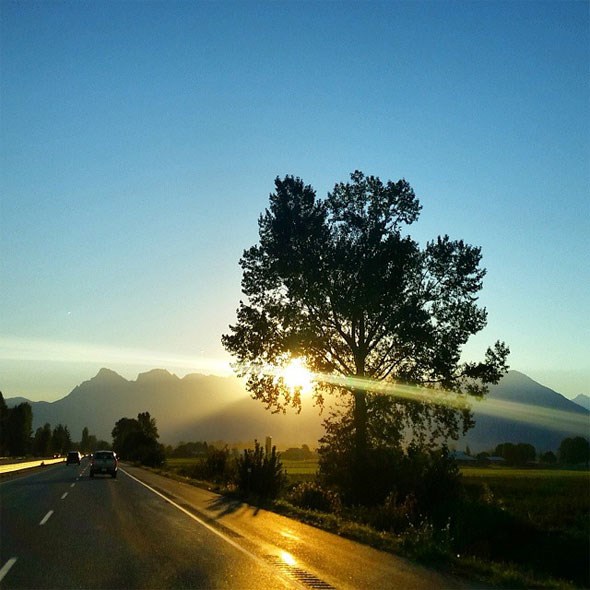  Driving out into the Fraser Valley can be pretty great some days