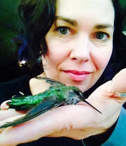  Aislinn Hunter, Writer-in-Residence at the Beaty Biodiversity Museum.