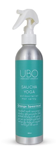 yoga mat spray