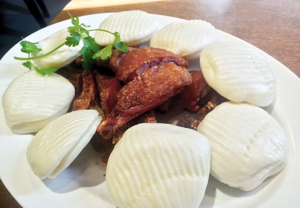 Best Tea Smoked Duck is at Dinesty House. Photo: vanfoodies.com