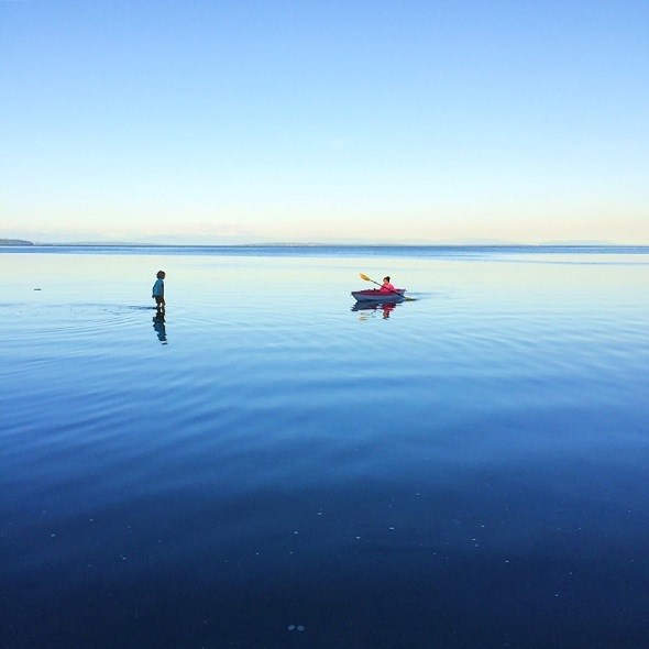 Kayaking Boundary Bay