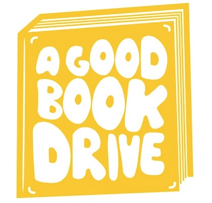 a good book drive logo