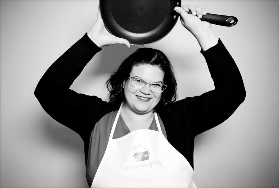  Aimee Eva King, DinnerPartyYVR hobby chef.