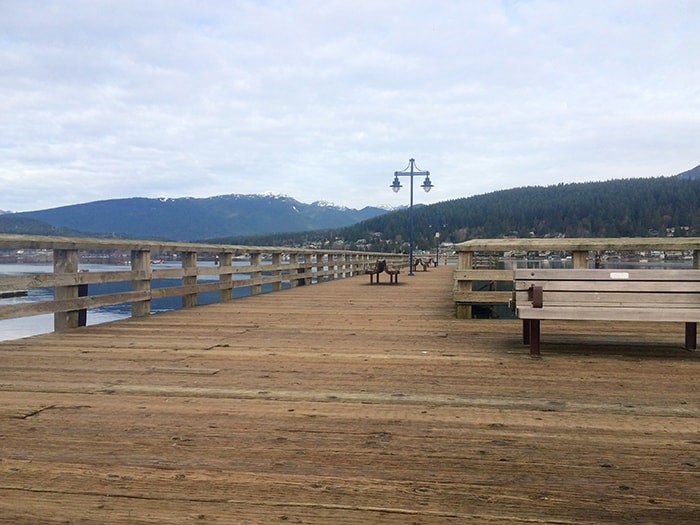 Looking down the Rocky Point Park Pier. Photo: Robyn Petrik