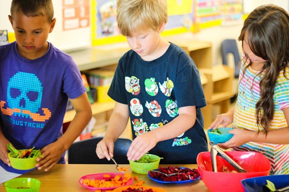  Kids learn to cook with Growing Chefs!