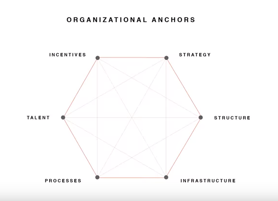  6 organizational anchors to create an environment for change