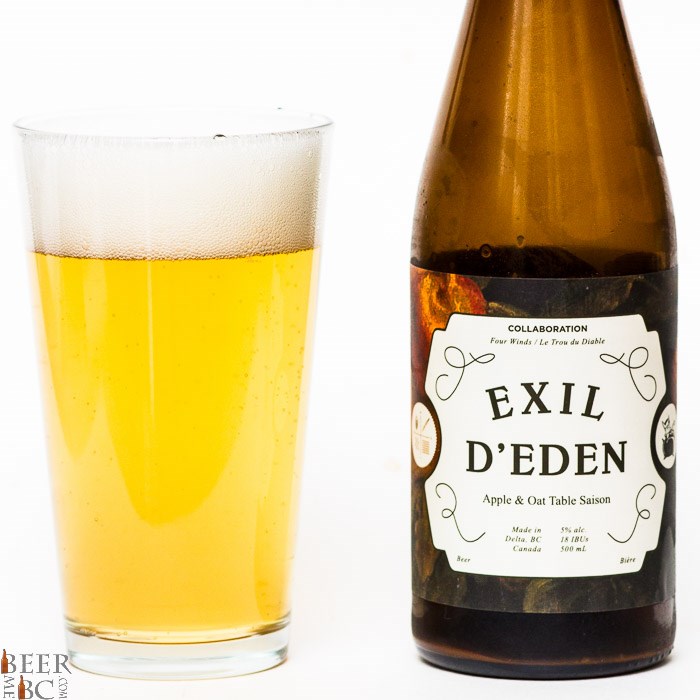 Four Winds Brewing Exil D'Eden Apple Table Saison