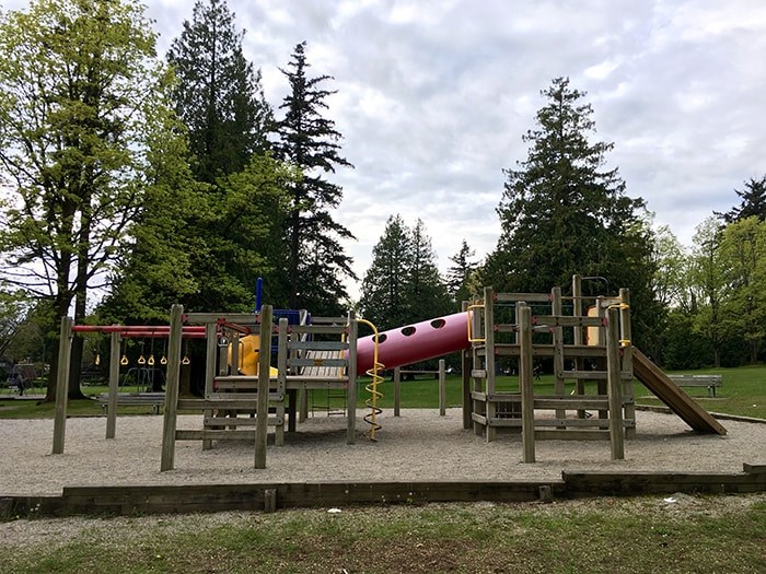  The larger half of the playground. Photo: Robyn Petrik