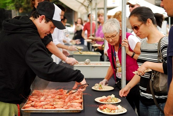  Photo courtesy: Spot Prawn Festival