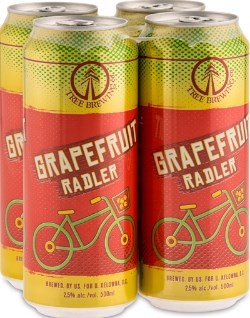  Tree Brewing Grapefruit Radler.