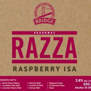  Bridge Brewing Raspberry ISA.