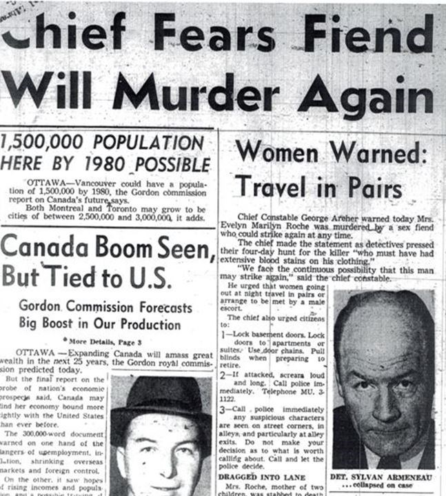  On Thu May 26, Eve Lazarus will give an illustrated talk on Vancouver’s history of crime, corruption and unsolved murders. The talk is by donation at the Museum of Vancouver (1100 Chestnut St) at 7:30pm.