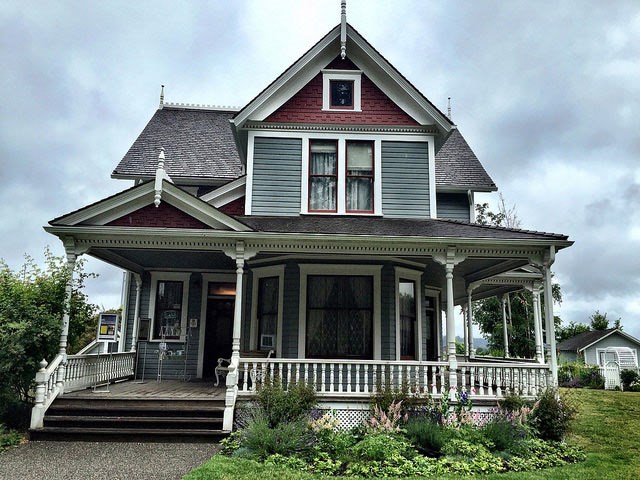  Historic Stewart Farmhouse was a modest home in its time.