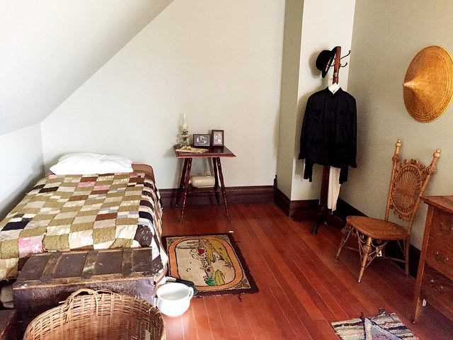  Endearingly called Jim by the Stewarts, Ming Wah was their Chinese domestic servant. This is his room in the house.