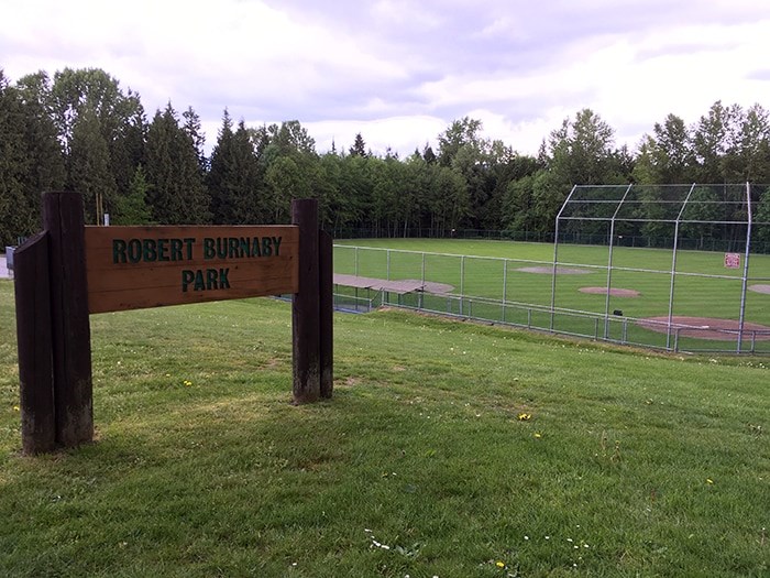  The south end of Robert Burnaby Park