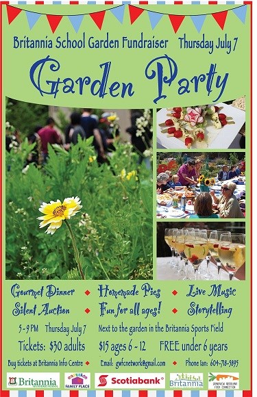 Britannia Garden Fundraiser