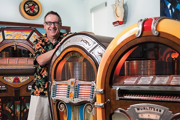  Gerry Parson, jukebox and toaster collector