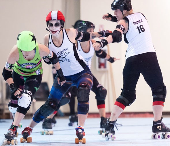  Terminal City Rollergirls. Photo by Photo by Bob Ayers