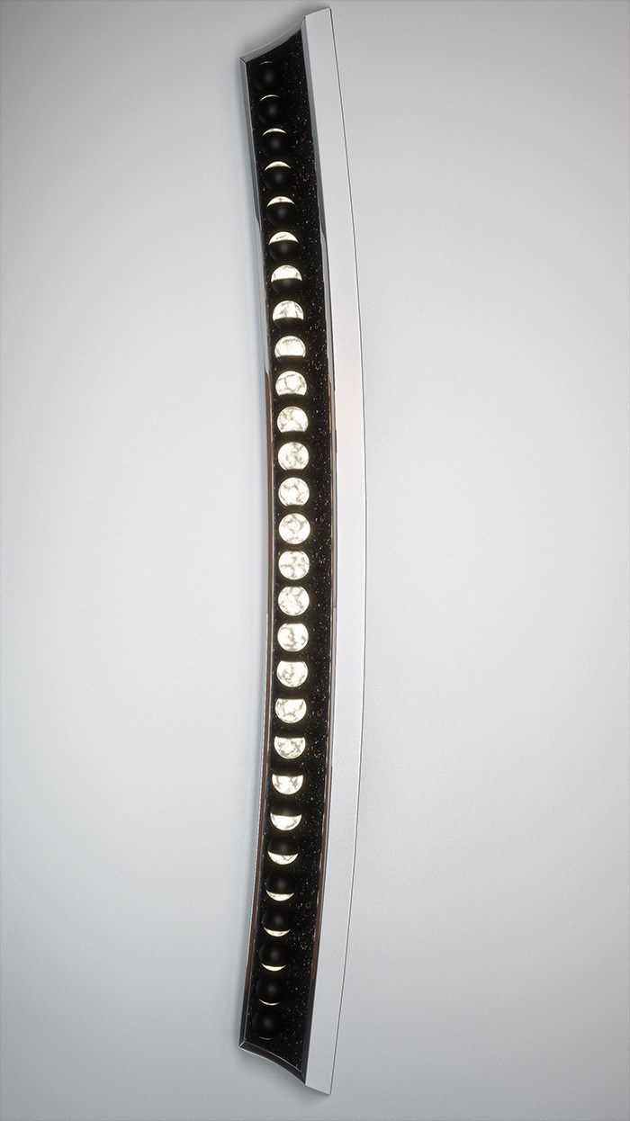 Synodic Sconce by Neal Aronowitz from Portland