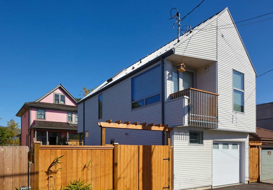  The laneway house at the Walter and Mary Lee Chan home in Strathcona, featured in this year's tour.