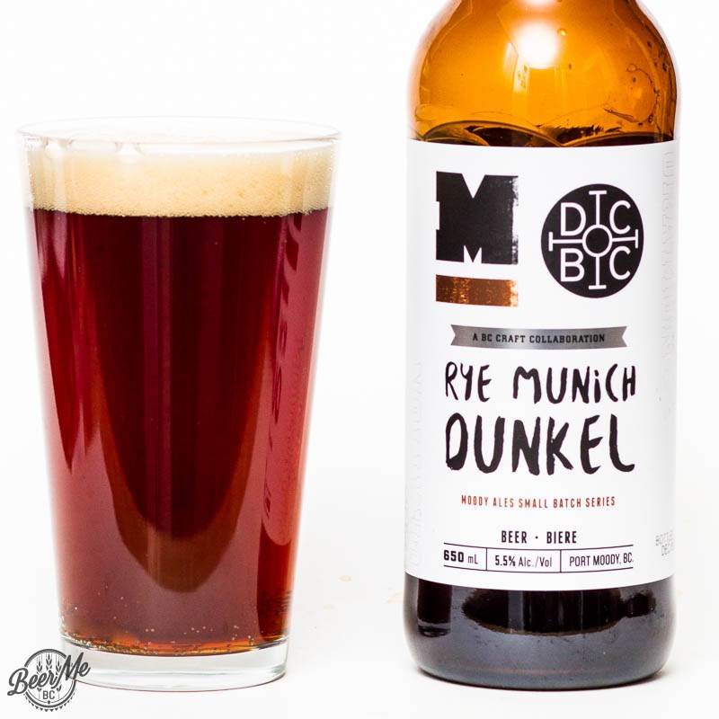 Beer Me BC - Moody Ales & Doan's Rye Munich Dunkel