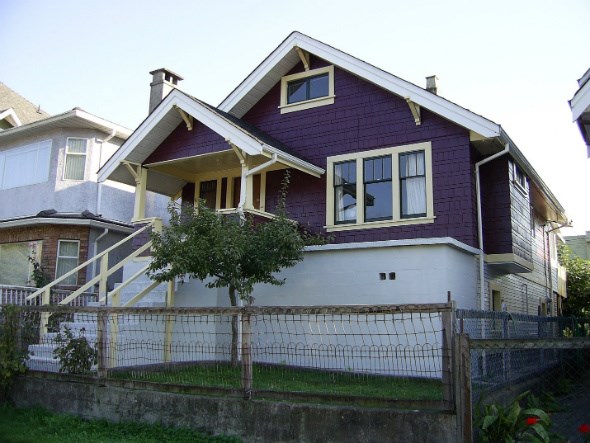  1358 Graveley St. A 1926 Craftman style house restored. Photo credit: Donato Calogero