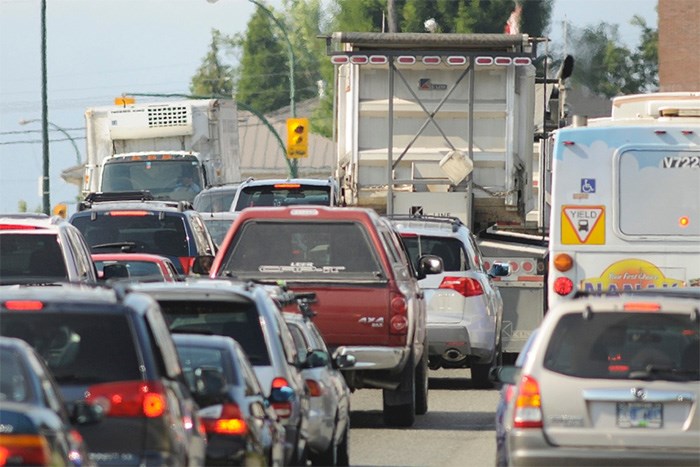  If you're behind the wheel anywhere near downtown this long weekend, expect a hot mess of cars, construction and film crews harshing your mellow. Photo Dan Toulgoet