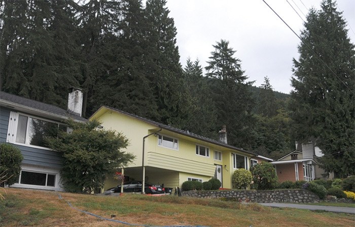  Canyon Boulevard is within the study area that could see owners apply to create small single-family lots to allow for affordable housing in Upper Capilano. photo Mike Wakefield, North Shore News