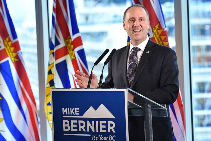  Former education minister Mike Bernier, who fired Vancouver School Board trustees in 2016, is among candidates vying to lead the B.C. Liberals. Photo Dan Toulgoet