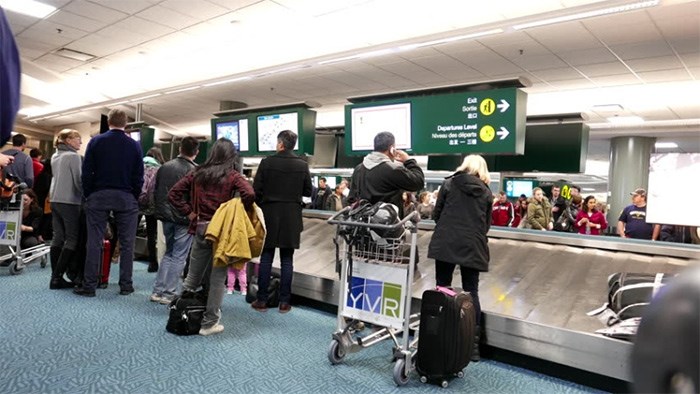  A thief arrested Tuesday at Vancouver Airport is suspected of stealing luggage from the domestic terminal for about a month