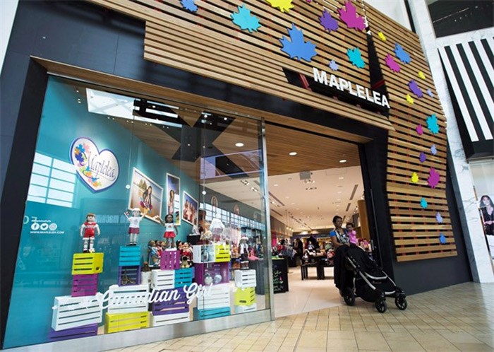  Canadian themed dolls are shown at the Maplelea pop-up shop store at Yorkdale Mall in Toronto on January 11, 2017. While the pop-up shop may have started as a way for online retailers to stage a lower-risk experiment with a physical presence, the temporary storefront has morphed into a marketing tool for established brands, often ones that already boast multiple locations. THE CANADIAN PRESS/Nathan Denette