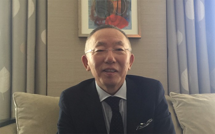  Uniqlo CEO Tadashi Yanai visited Vancouver earlier this month to open his newest of about 19,000 stores, in Burnaby - Glen Korstrom