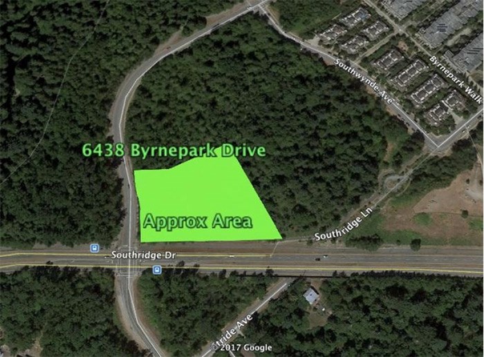  The City of Burnaby is asking for at least $28.7 million for its 6438 Byrnepark Dr. lot.