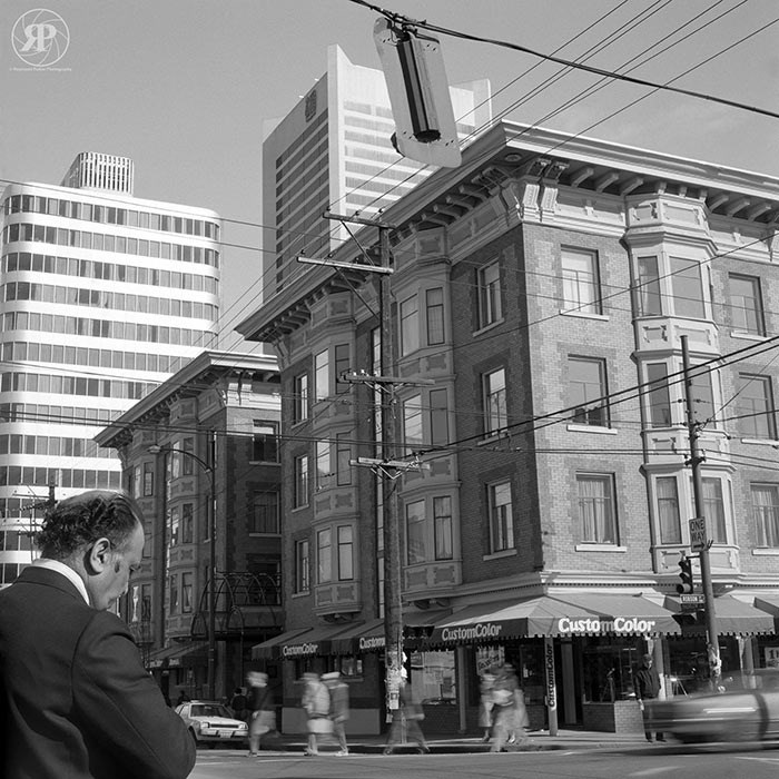  Robson & Thurlow (Business Man Checking His Watch), 1984