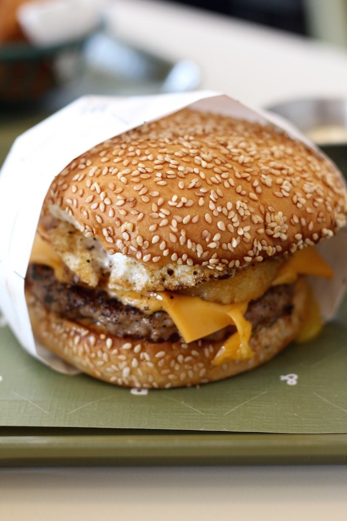  All-Day Breakfast Burger. Photo: Lindsay William-Ross/Vancouver Is Awesome