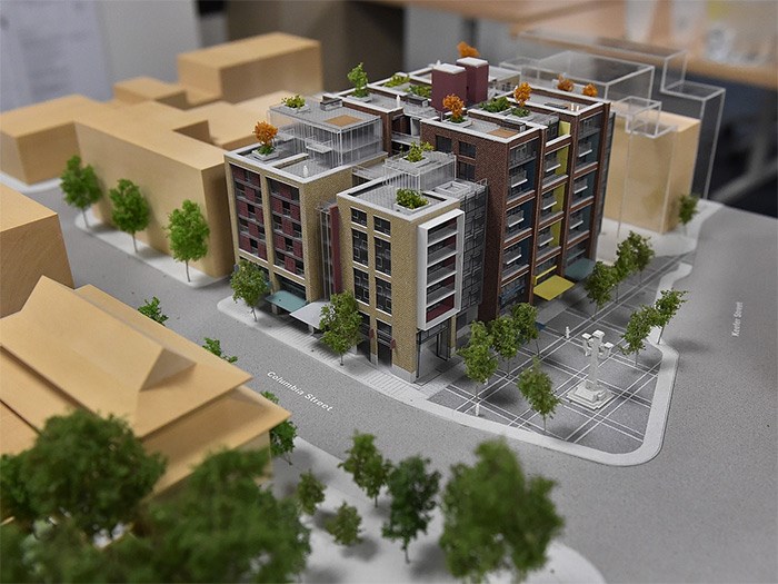  Beedie Development Group's revised condo proposal for 105 Keefer St. in Chinatown. Photo Dan Toulgoet