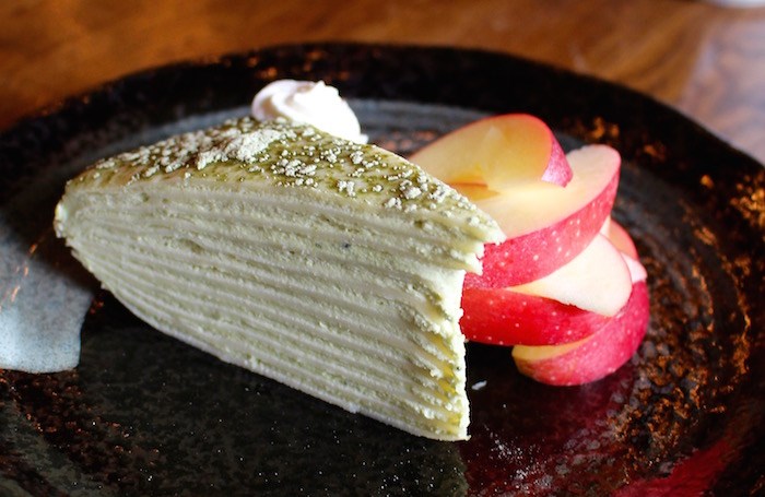  Photo: Green tea mille crepe (Lindsay William-Ross/Vancouver Is Awesome)