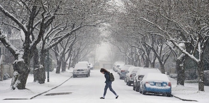  Last year, Vancouver residents faced unexpected amounts of snow. Photo Dan Toulgoet