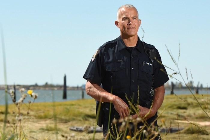  Const. Steve Hanuse has served as the liaison between the Vancouver Police Department and Musqueam First Nation. He has established a good rapport between the two groups, which has led to a reduction in crime and a safer community. Hanuse is one of five Vancouverites who recently won awards for volunteerism. File photo Dan Toulgoet