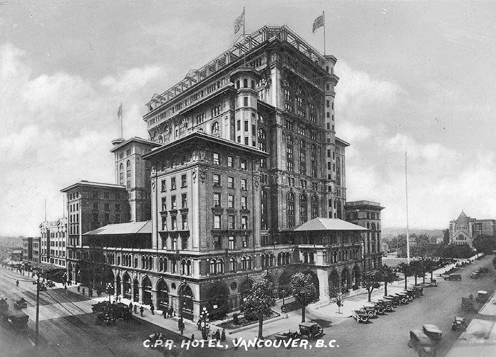  Hotel Vancouver, 1917. Photo: Vancouver Archives Item: CVA 677-21